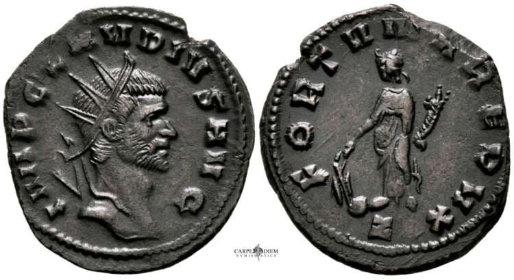 RIC 41 Z Claudius II