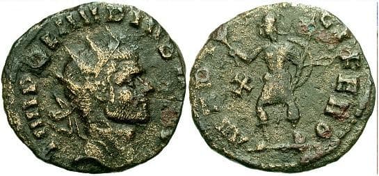 RIC 72 Claudius, AE antoninianus, Rome mint