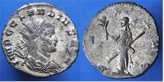 RIC 79 Claudius II AE antoninianus