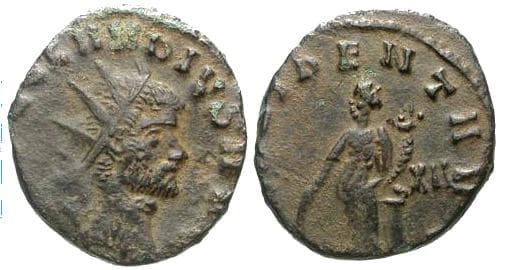 RIC 91 rad Claudius II AE antoninianus