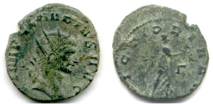RIC 107 (1) Claudius II AE antoninianus