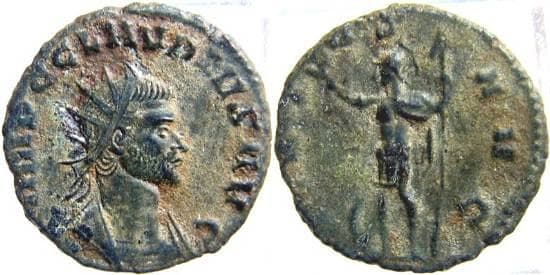 RIC 109 rad,cuir Claudius II AE antoninianus