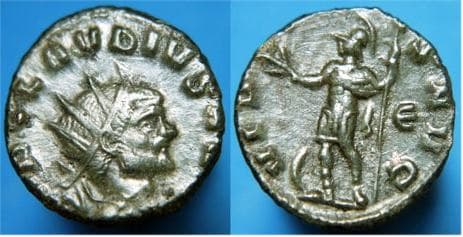 RIC 110 Claudius II AE antoninianus