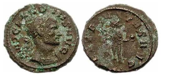 RIC 116 Claudius II, AE Quinarius