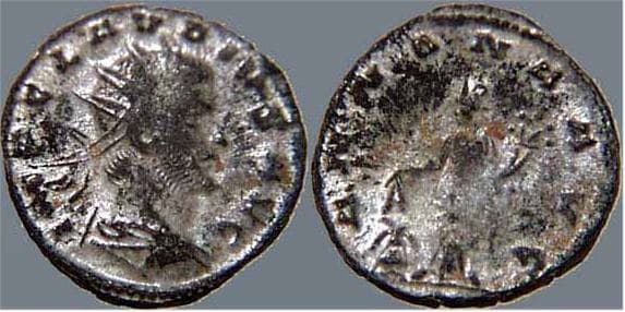 RIC 139 Claudius, silvered antoninianus