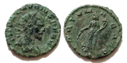 RIC 151 Claudius II AE antoninianus