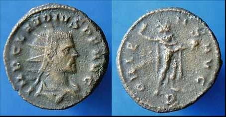 RIC 153 Claudius II AE antoninianus