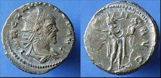 RIC 155 Claudius II AE antoninianus