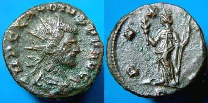 RIC 156,P Claudius II AE antoninianus
