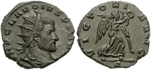 RIC 171 Claudius II AE antoninianus