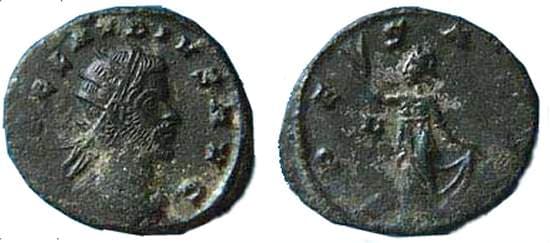 RIC 191 rad,drap Claudius II AE antoninianus