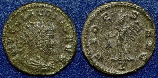 RIC 207 Claudius II AE antoninianus