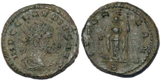 RIC 212v Claudius