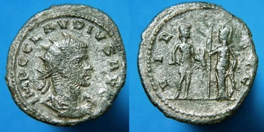RIC 224 Claudius II AE antoninianus