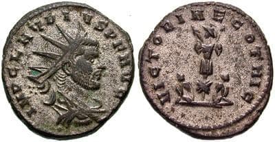 RIC 252 Claudius II AE antoninianus