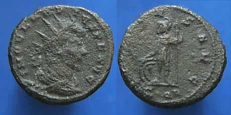 RIC 254 Claudius II antoninianus