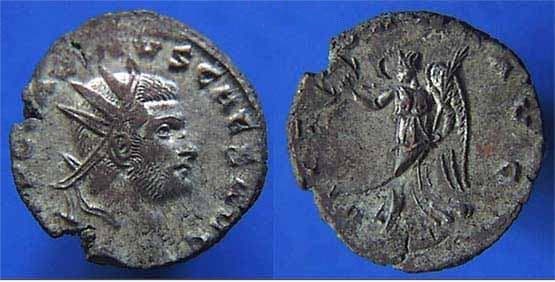 RIC 194 var Gysen 128 Claudius II, AE antoninianus