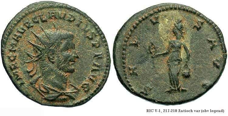 RIC 217 var Vienna 37551 Claudius II, AE antoninianus, Antioch