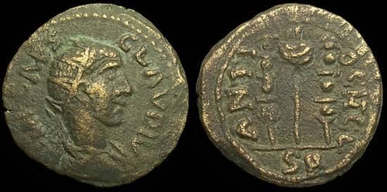 Antioch Pisidia BMC 140 Claudius, AE25mm, 8