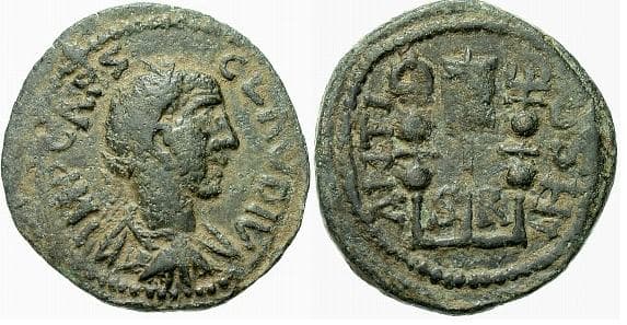 Antioch Pisidia Maerkl 33 Claudius, AE of Antioch, Pisidia