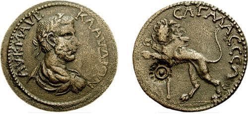 Sagalassus Maerkl PCC 46 Claudius II AE 10 Assaria of Sagalassus, Pisidia