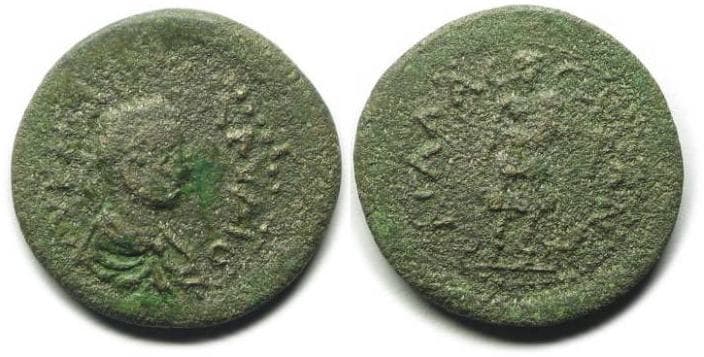 Sagalassus Rohde 13901 Claudius II AE26