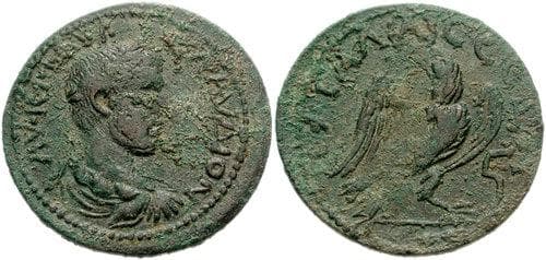 Sagalassus SNG France 1866 Claudius II AE 6 Assaria of Sagalassus, Pisidia