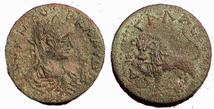 Sagalassus SNG France 1869 Claudius II AE32 medallion of Sagalassus, Pisidia