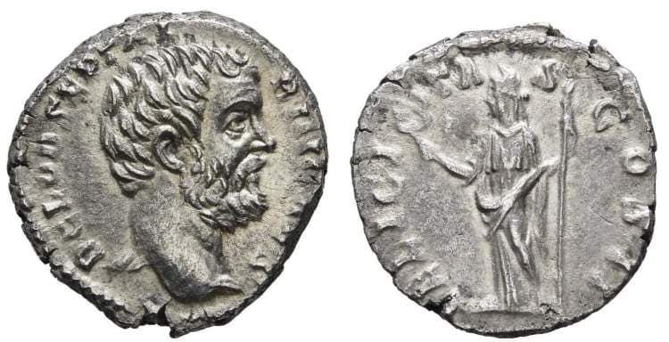 RIC 4 Sear 6141 Clodius Albinus, as Caesar, AR Denarius