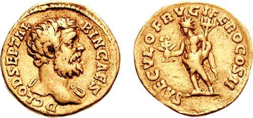 RIC 9b Clodius Albinus, as Caesar, AV Aureus