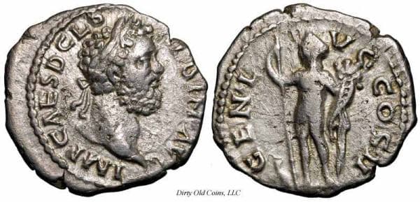 RIC 23c Clodius Albinus Denarius