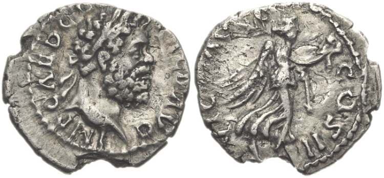 RIC 43a Clodius Albinus, AR denarius