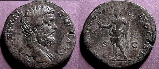 RIC 56b Clodius Albinus, as Caesar, AE Sestertius, D CL SEPT ALBIN CAES, bust right, with drapery on left shoulder / SAE