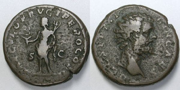 RIC 61a Sear 6157 Clodius Albinus AE As