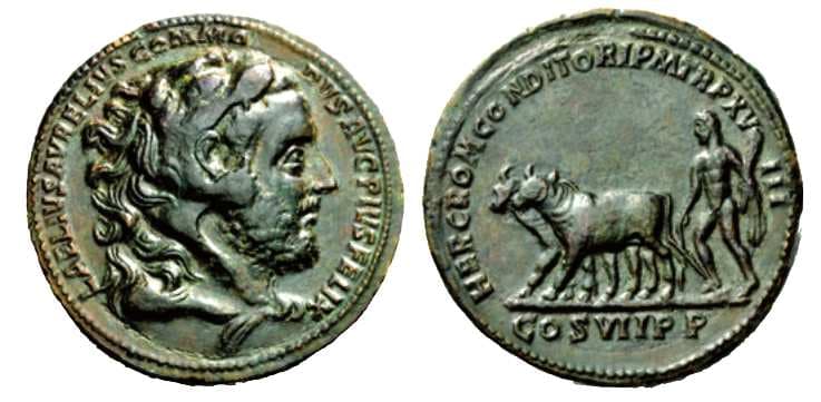 Gnecchi 23 Commodus, AE medallion, AD 192