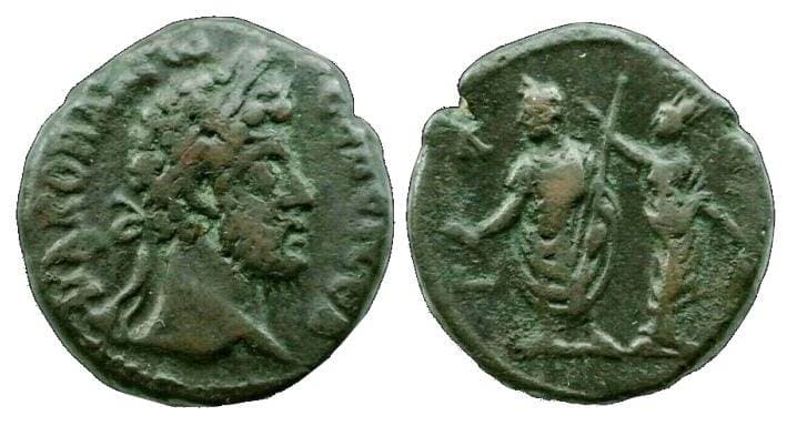 Alexandria Milne 2676 Commodus billon Tetradrachm, Alexandria, Egypt