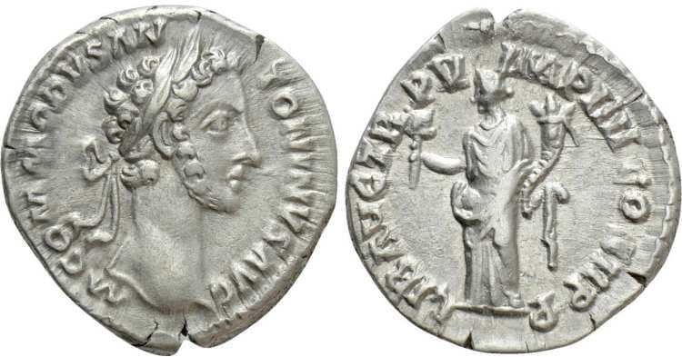 RIC 10 Commodus Denarius