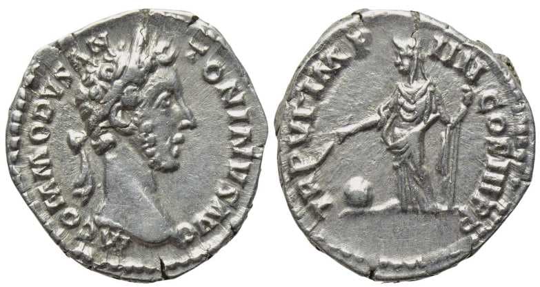 RIC 19 Sear 5709 Commodus Denarius
