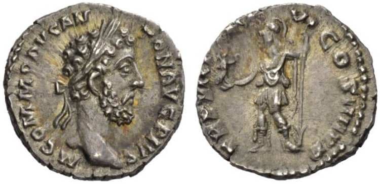 RIC 49 Commodus, AR denarius