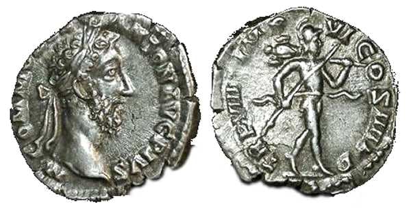 RIC 54 Commodus Denarius