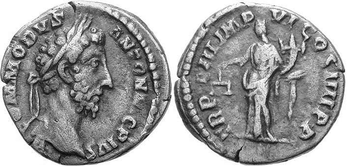 RIC 59 Commodus AR denarius