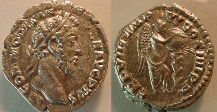 RIC 67 Sear 5719 Commodus Denarius