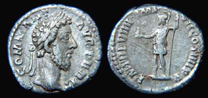 RIC 90C Commodus Denarius