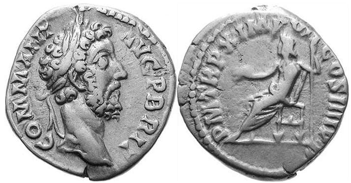 RIC 101 Sear 5676 Commodus Denarius