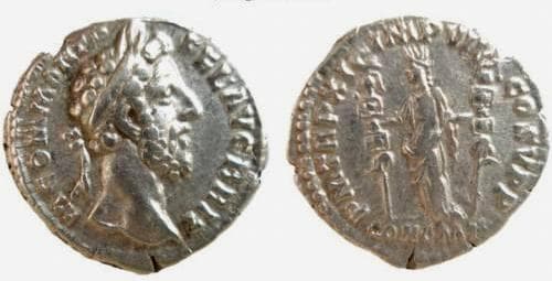 RIC 107b Commodus AR Denarius