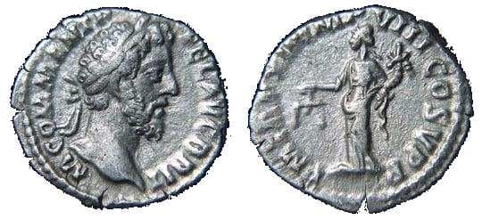 RIC 164 Commodus Denarius