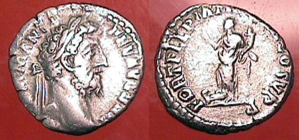 RIC 172 Commodus Denarius