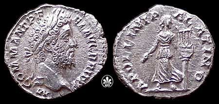 RIC 197 Commodus Denarius
