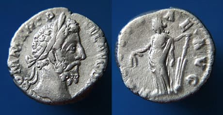RIC 201 Sear 5653 Commodus Denarius