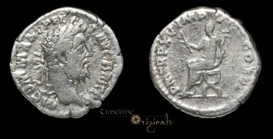 RIC 210 Commodus Denarius